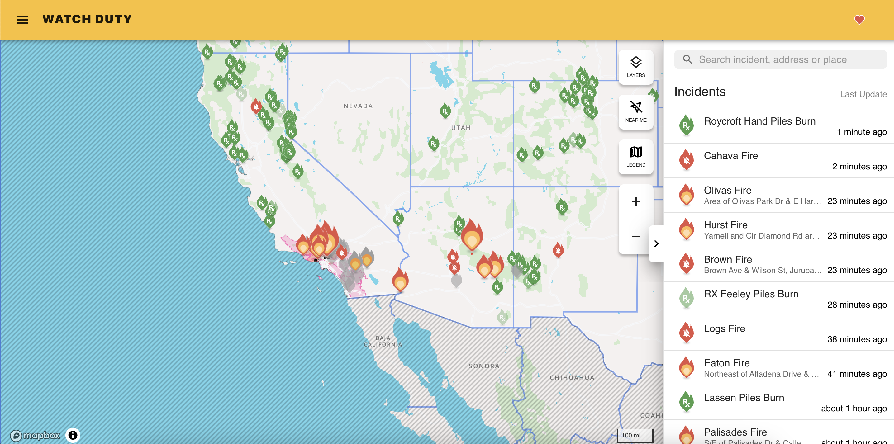 Watch Duty App in California Wildfire